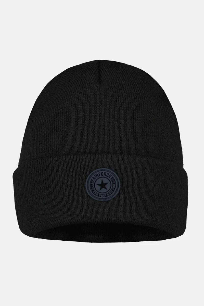 AIRFORCE MUTS BONNET SMALL LOGO D-BLAUW