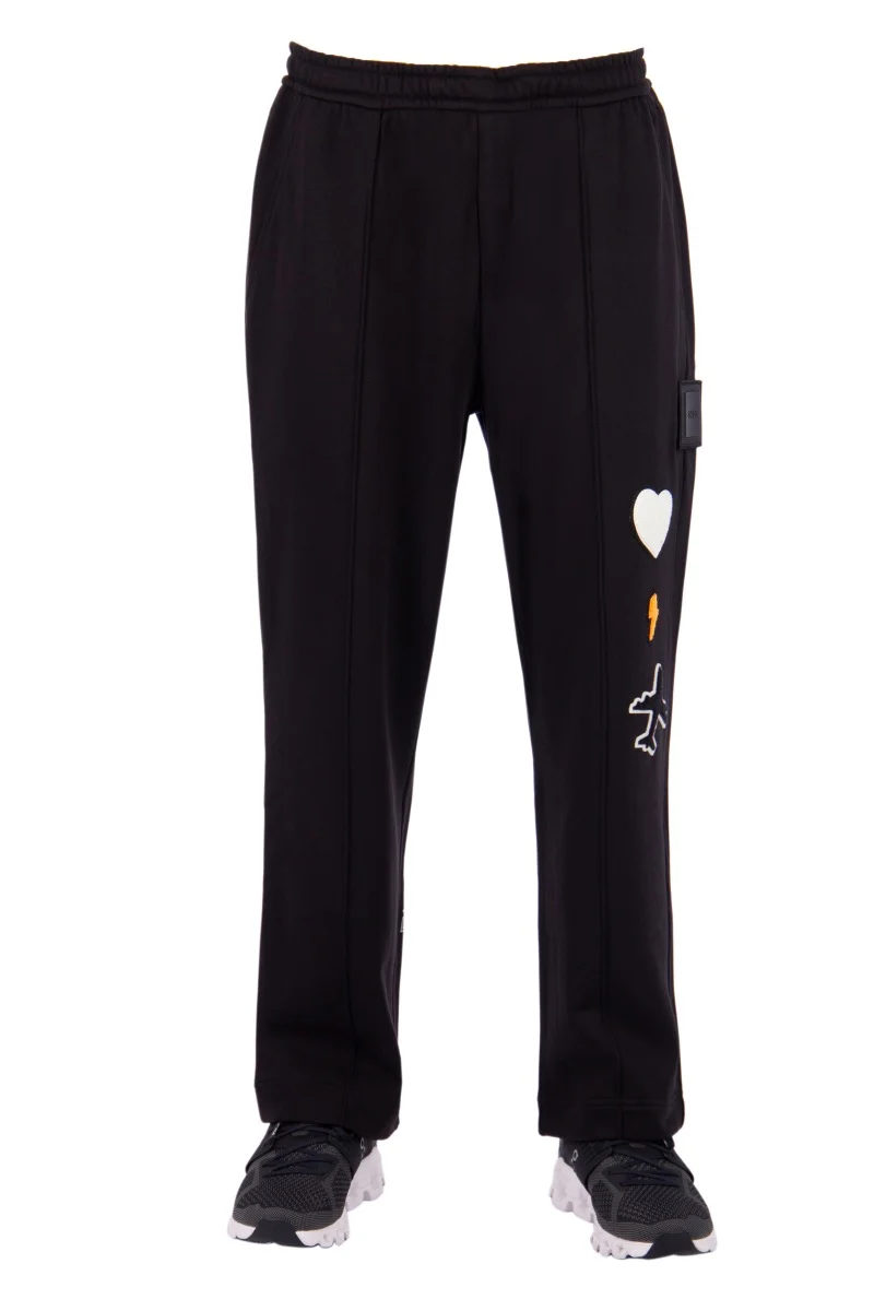 HUGO BOSS JOGGING BROEK 50476396 HURLEY L ZWART