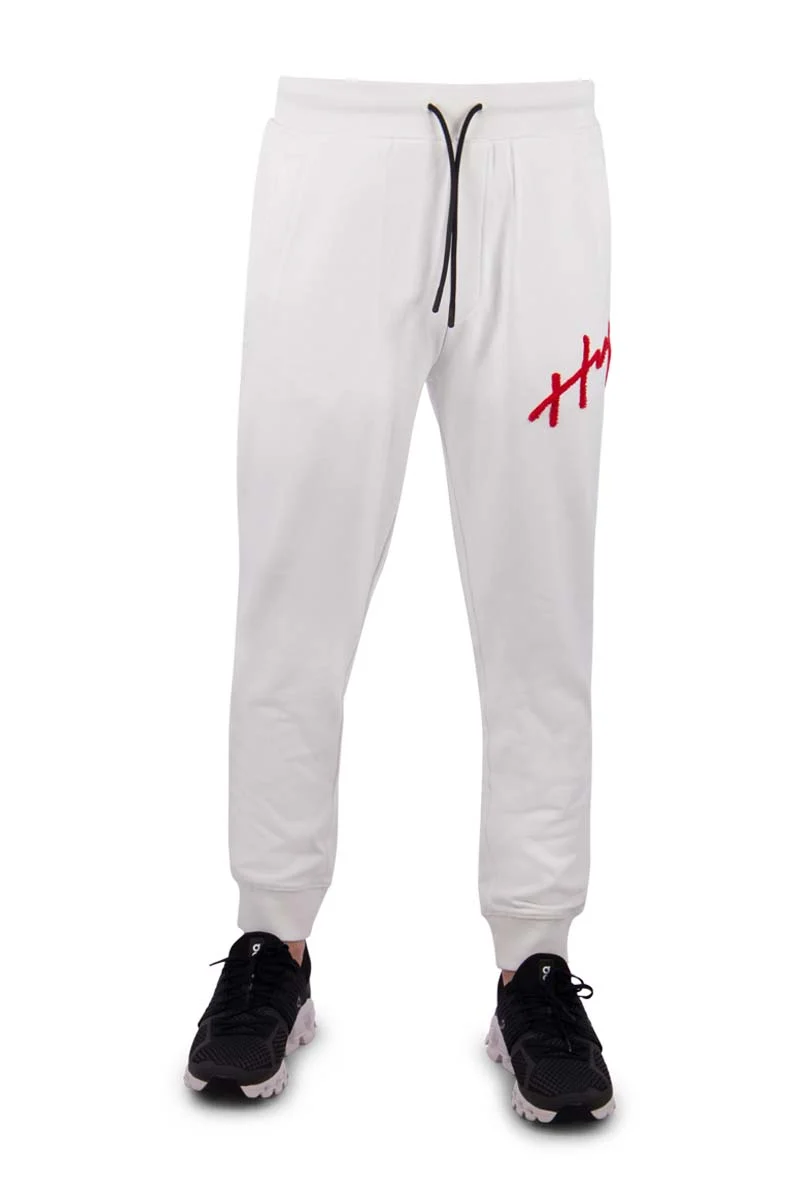HUGO BOSS JOGGING BROEK 50482921 WIT