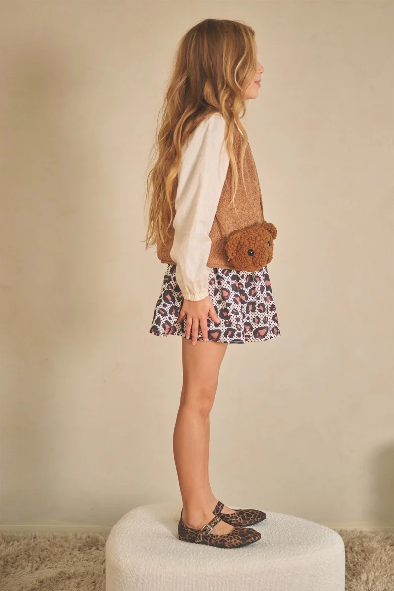 Katya Reversible Gilet Donkerroze