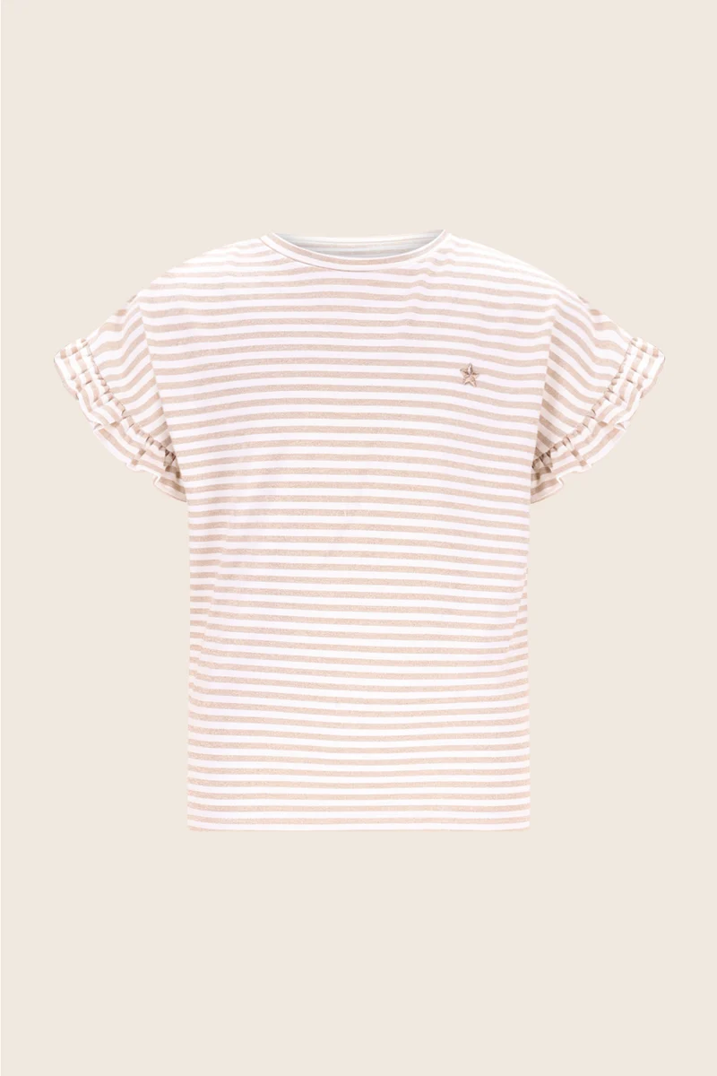 Emma Top Gold stripe