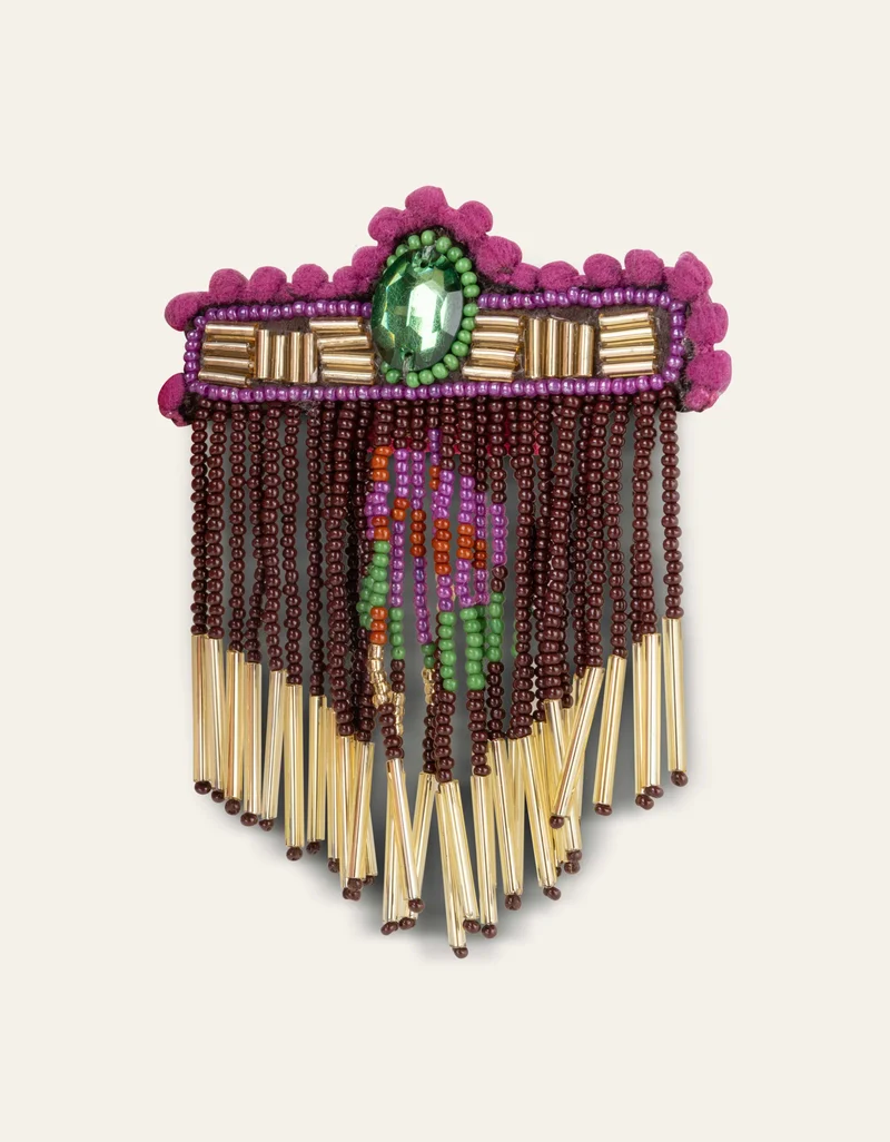 Fringes Broche