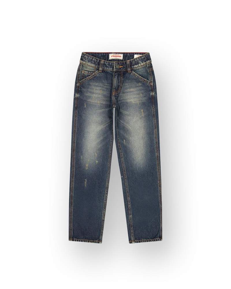 Jongens Straight Jeans Peppe