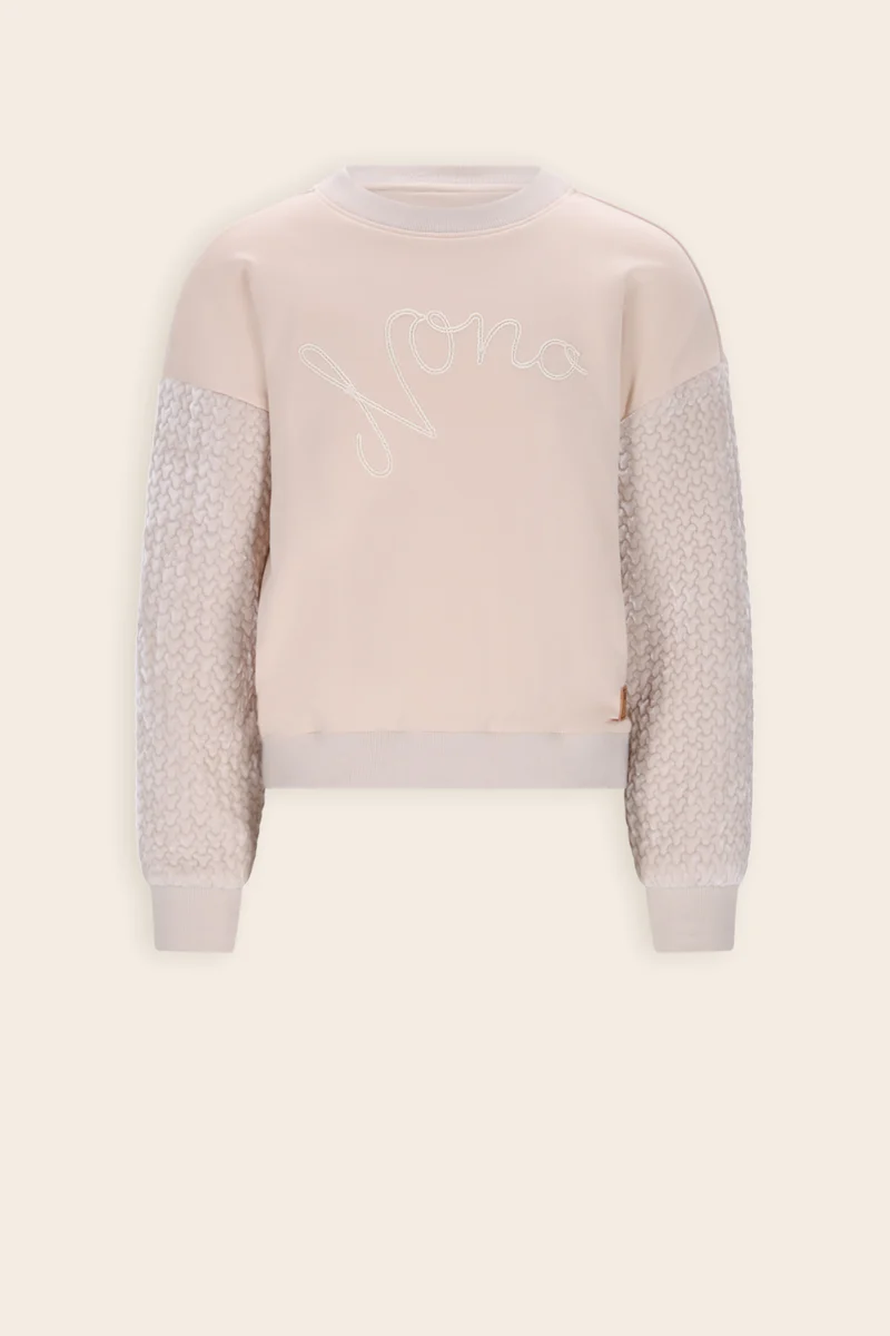 Konono Sweater Velvet Ivoor