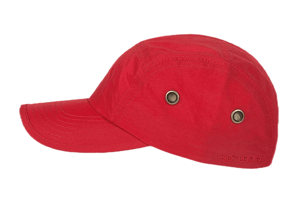 Hatland - UV-Baseball pet voor mannen - Waterbestendig - Reef - Rood