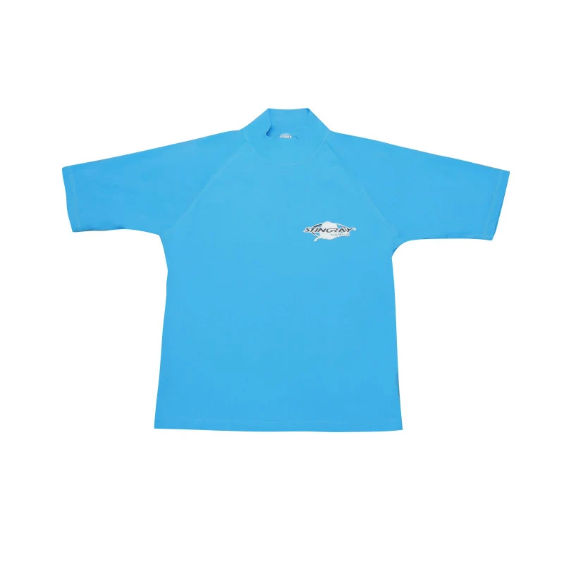 Stingray - Unisex - UV Surf shirt - korte mouw - Blauw