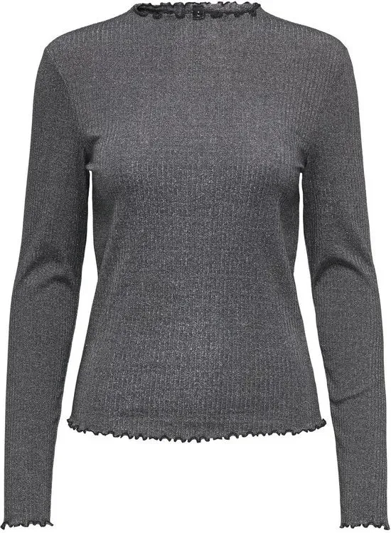 Only | Onlemma Life LS Glitter Top | Dames | S