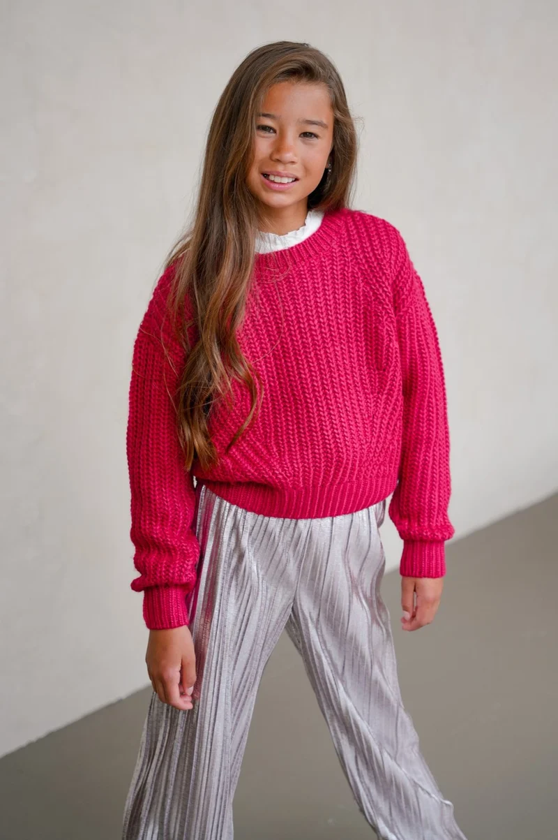 Djuna sweater Raspberry