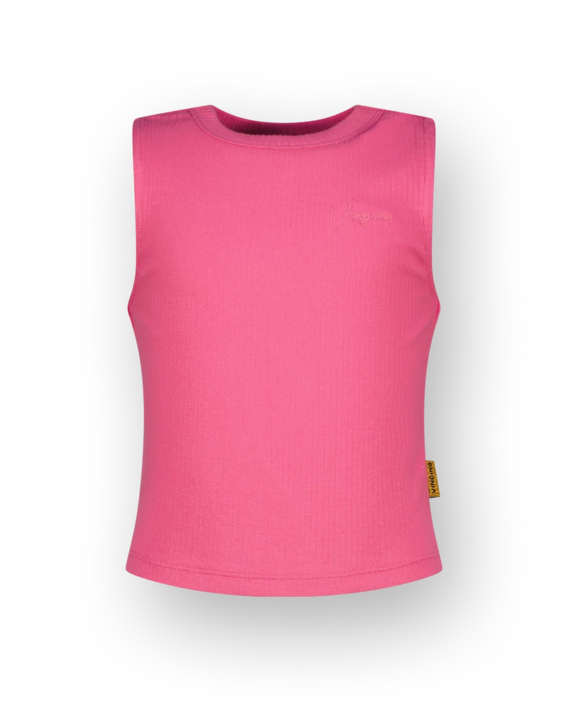 Top Basic-crop rib top