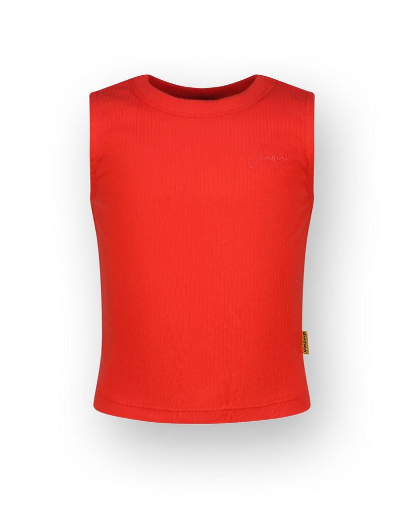 Top Basic-crop rib top