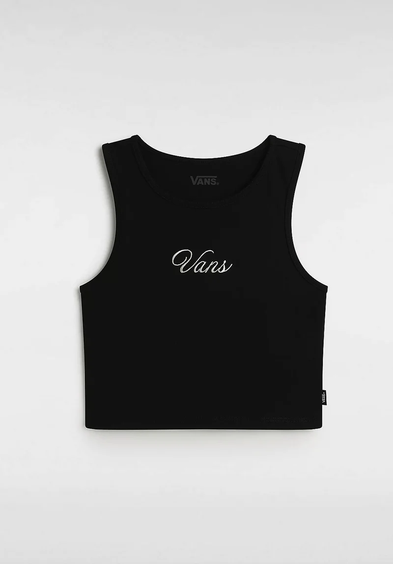 Small Staple Fitted Crop Tank