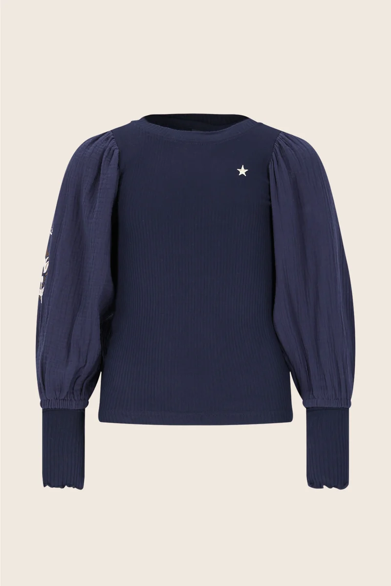 Eloise top Navy