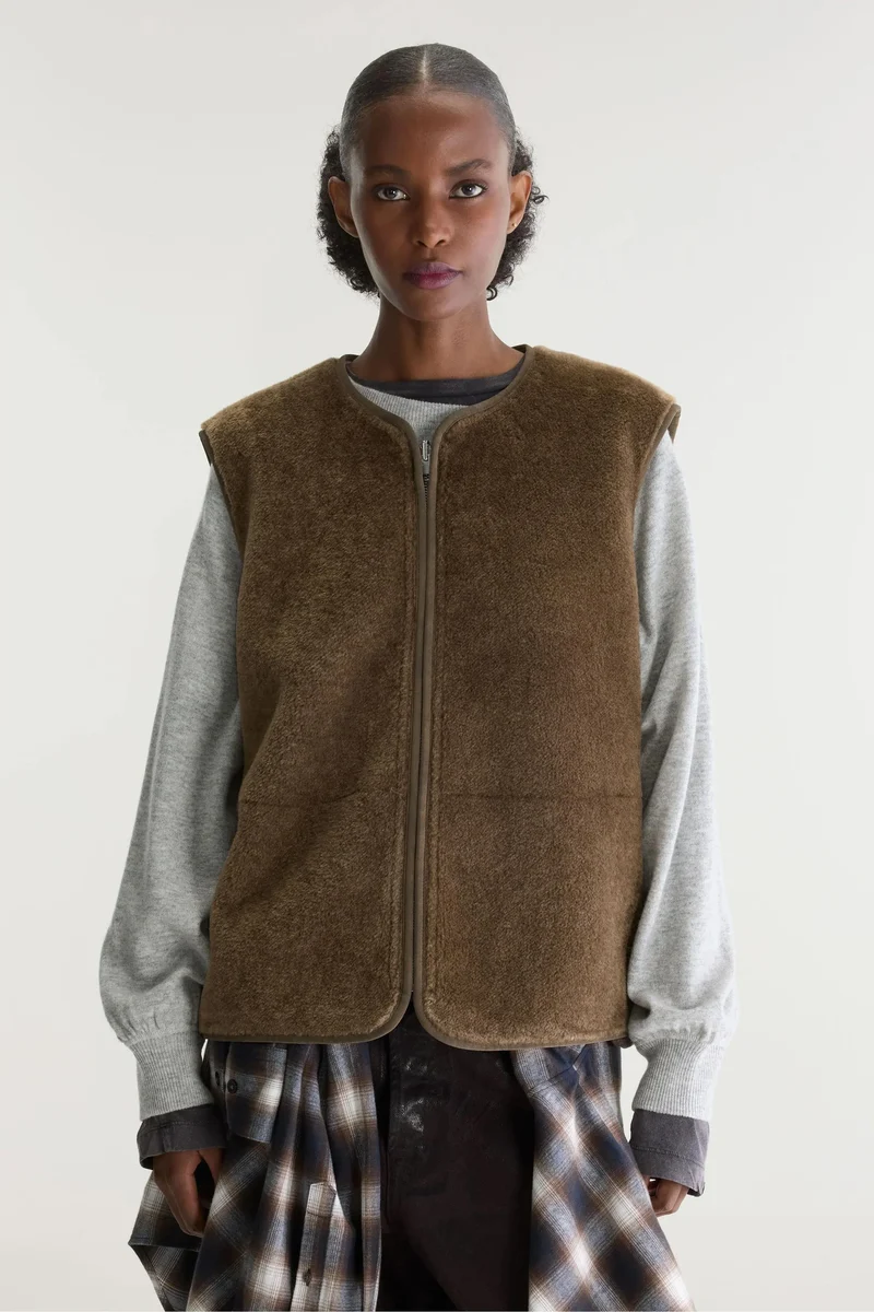 Reversible bodywarmer elinor