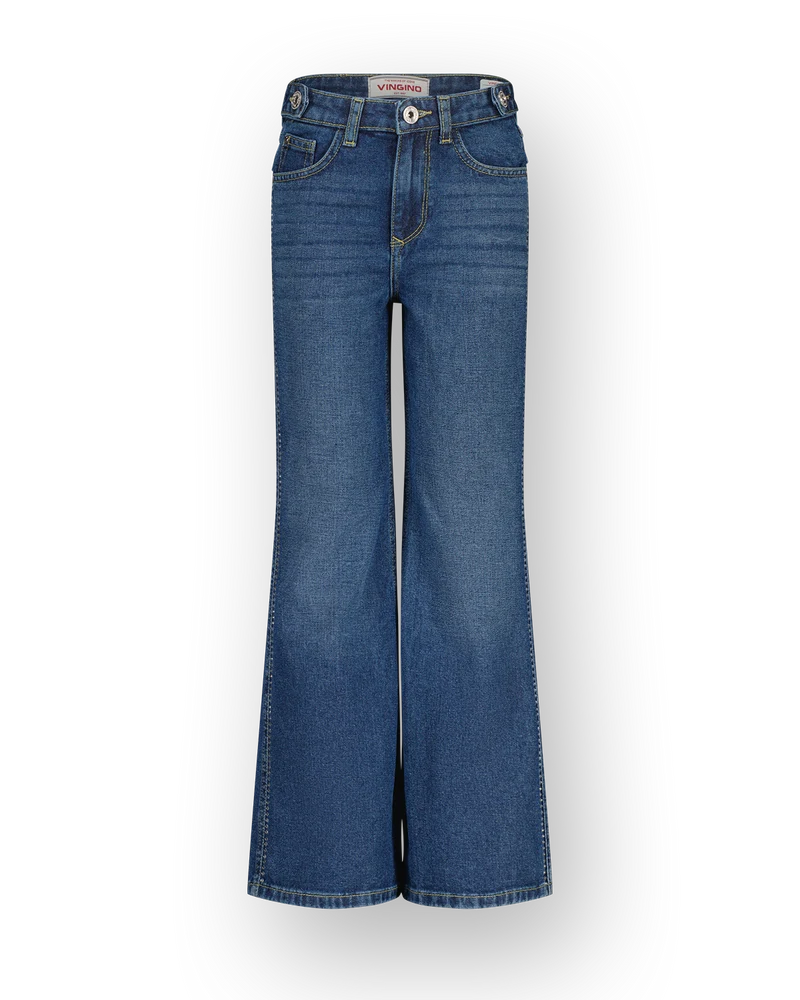 Wide Leg Flare Jeans Caroline Stones