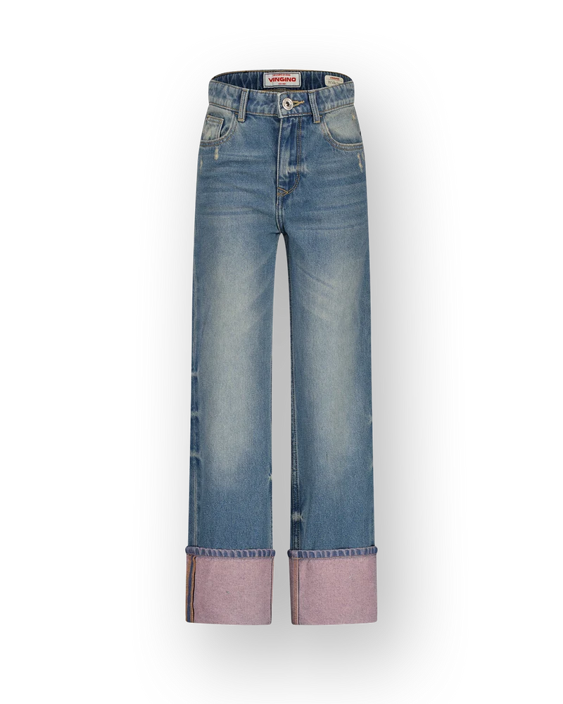 Wide Leg Jeans Cato Folded