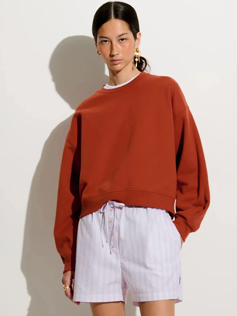Oranje sweater inea