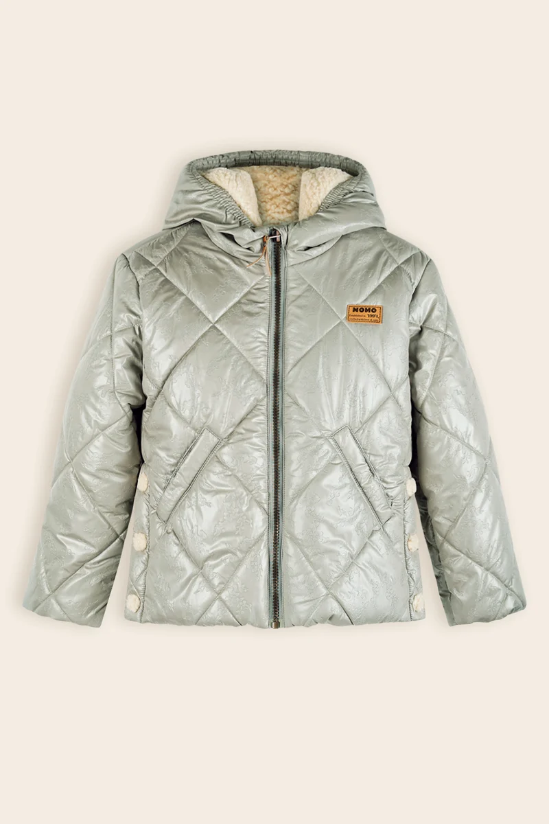 Button Winterjas Groen