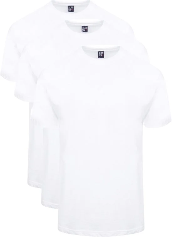 Alan Red | T-shirt Virginia 3-pack | Heren | L