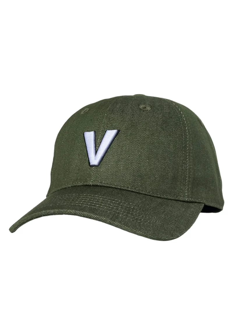 Retro V 6-Panel Low Denim Unstructured Snapback