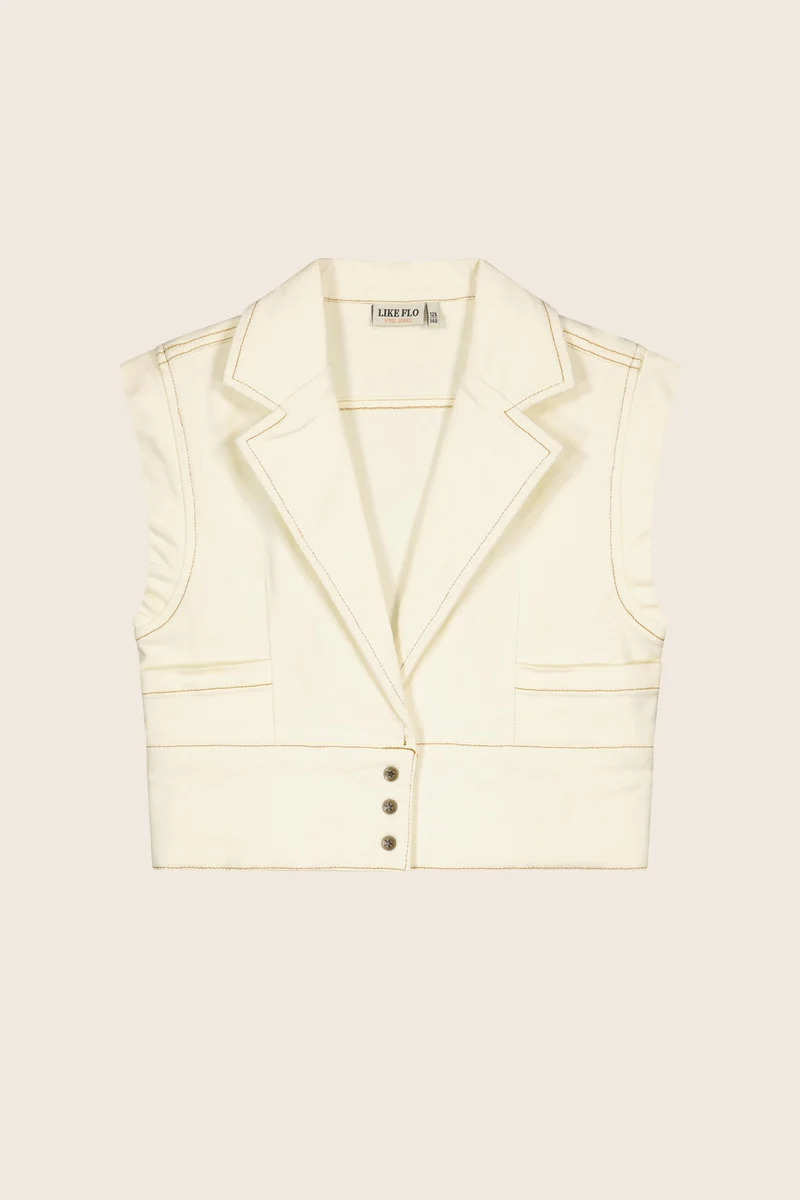 Danique Gilet Off white