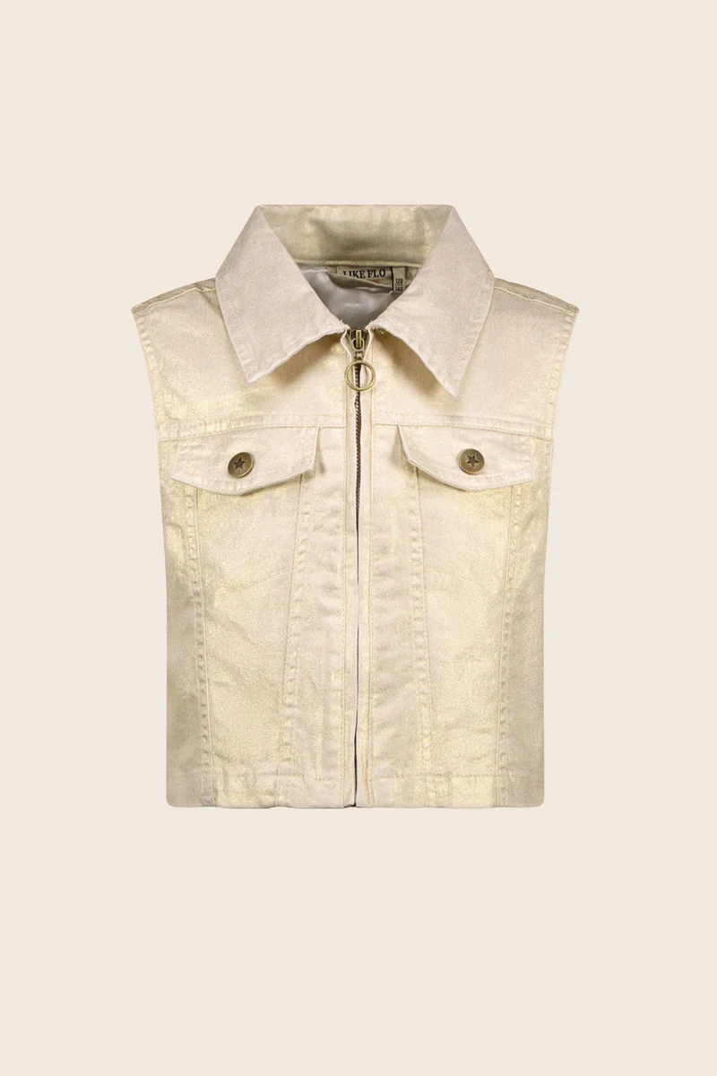 Dana Gilet Soft Gold