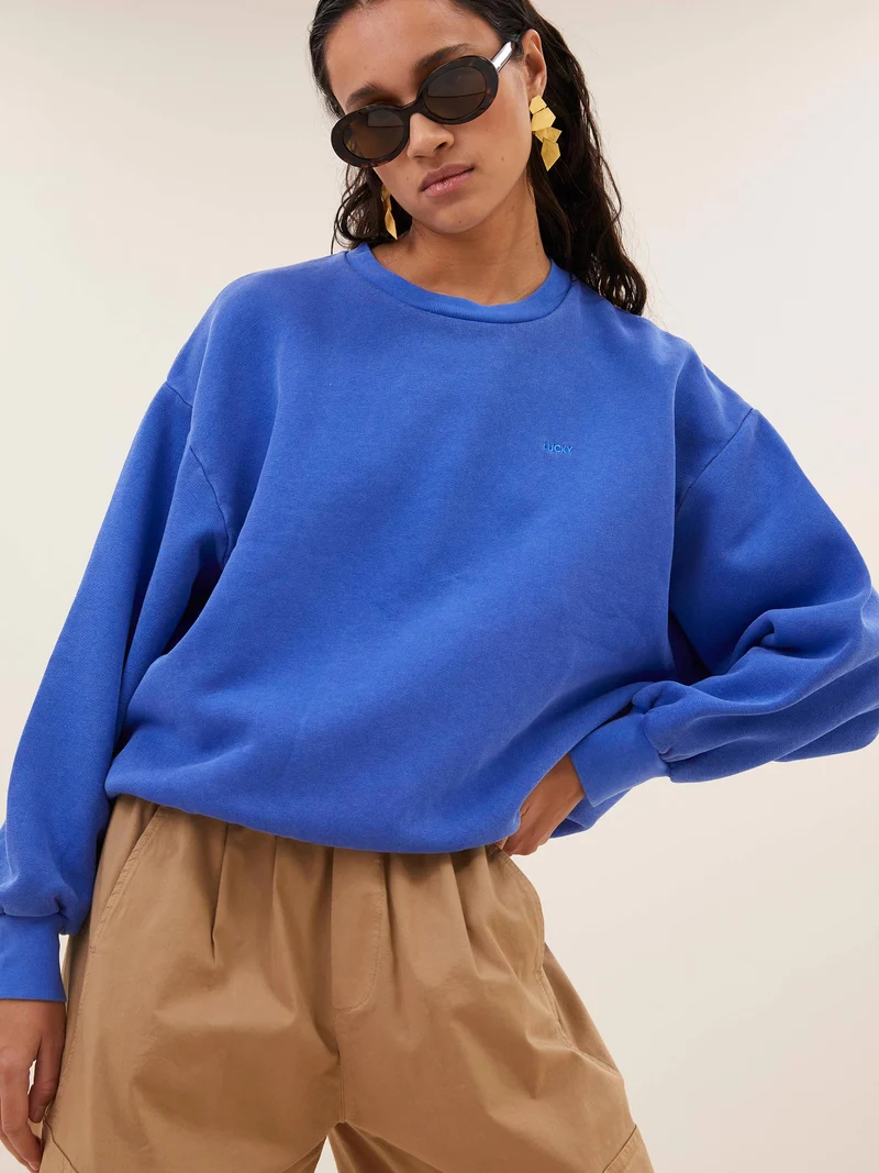 Blauwe sweater lili lucky