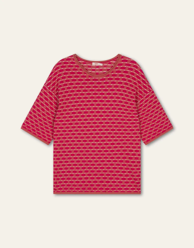 Kayla Gebreide Top