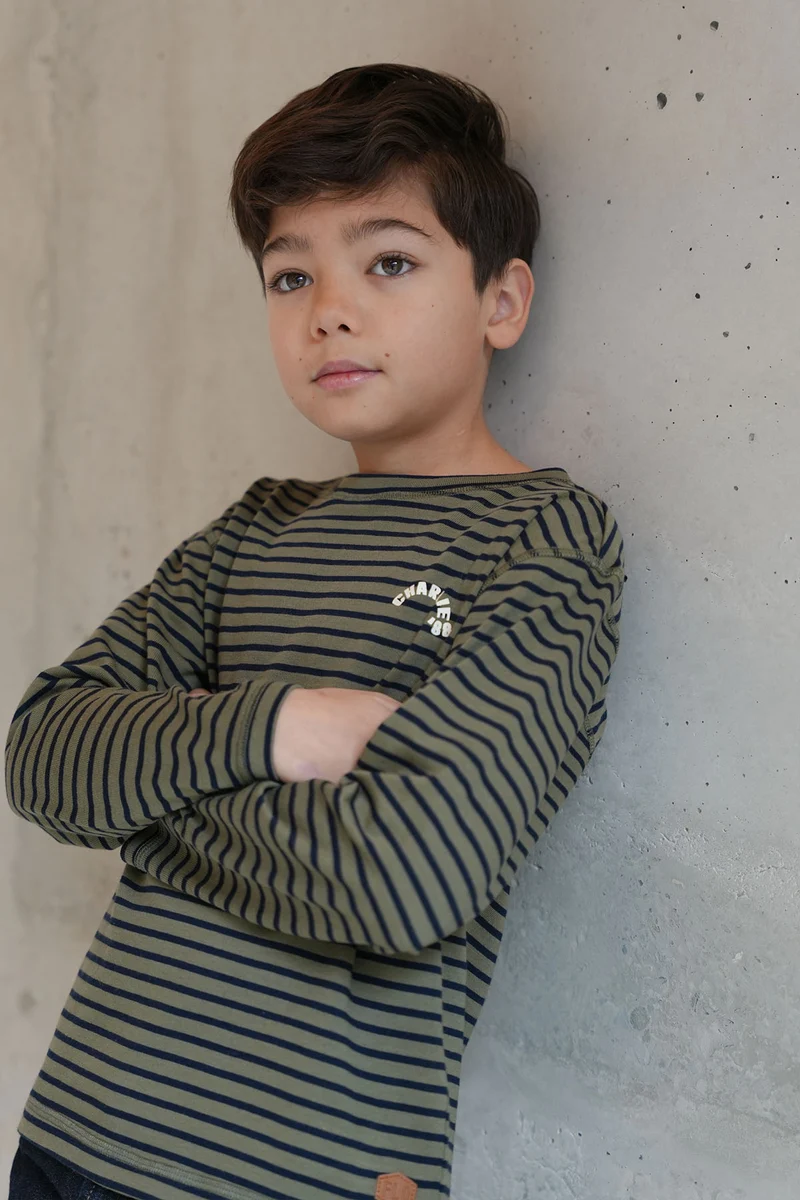 Longsleeve Tee Dillen Army