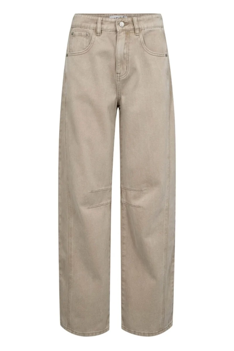 Haute L'Amitié - Drew Barrel Panel Tall Jeans HL10650 - Khaki