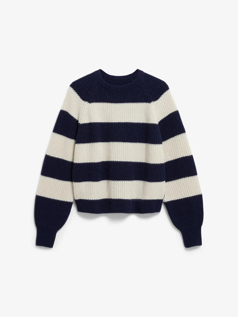 Navy gestreepte sweater kaagi stripes