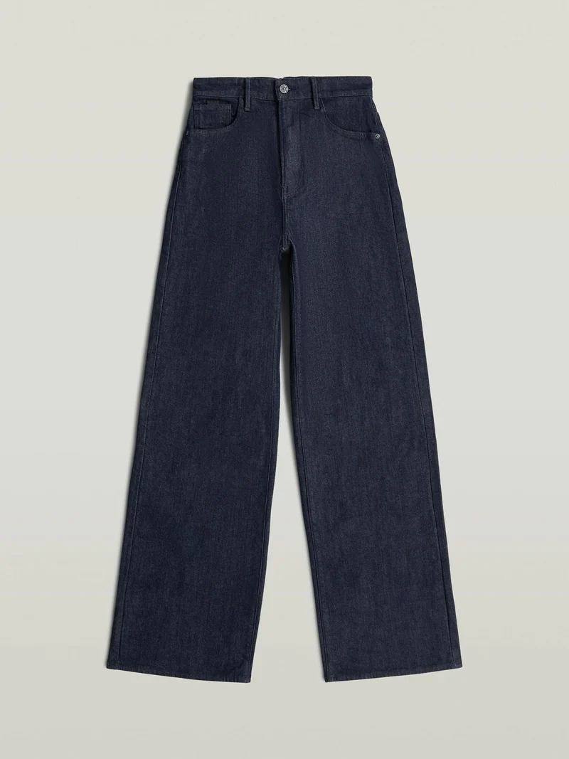 Donkerblauwe jeans deck 2.0 high loose 32