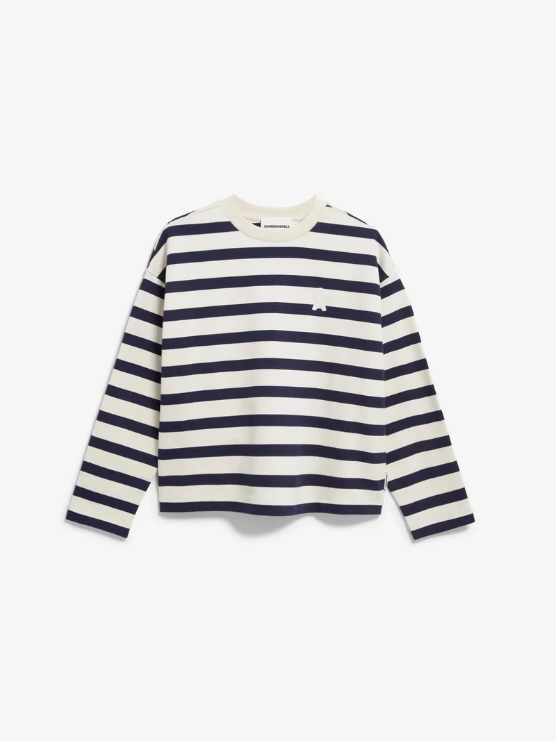 Creme gestreepte sweater iconic a frankaa