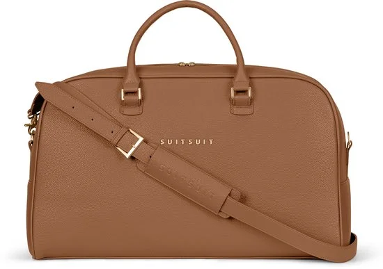 SUITSUIT Fab Seventies Weekendtas Camel - Nieuw Outlet