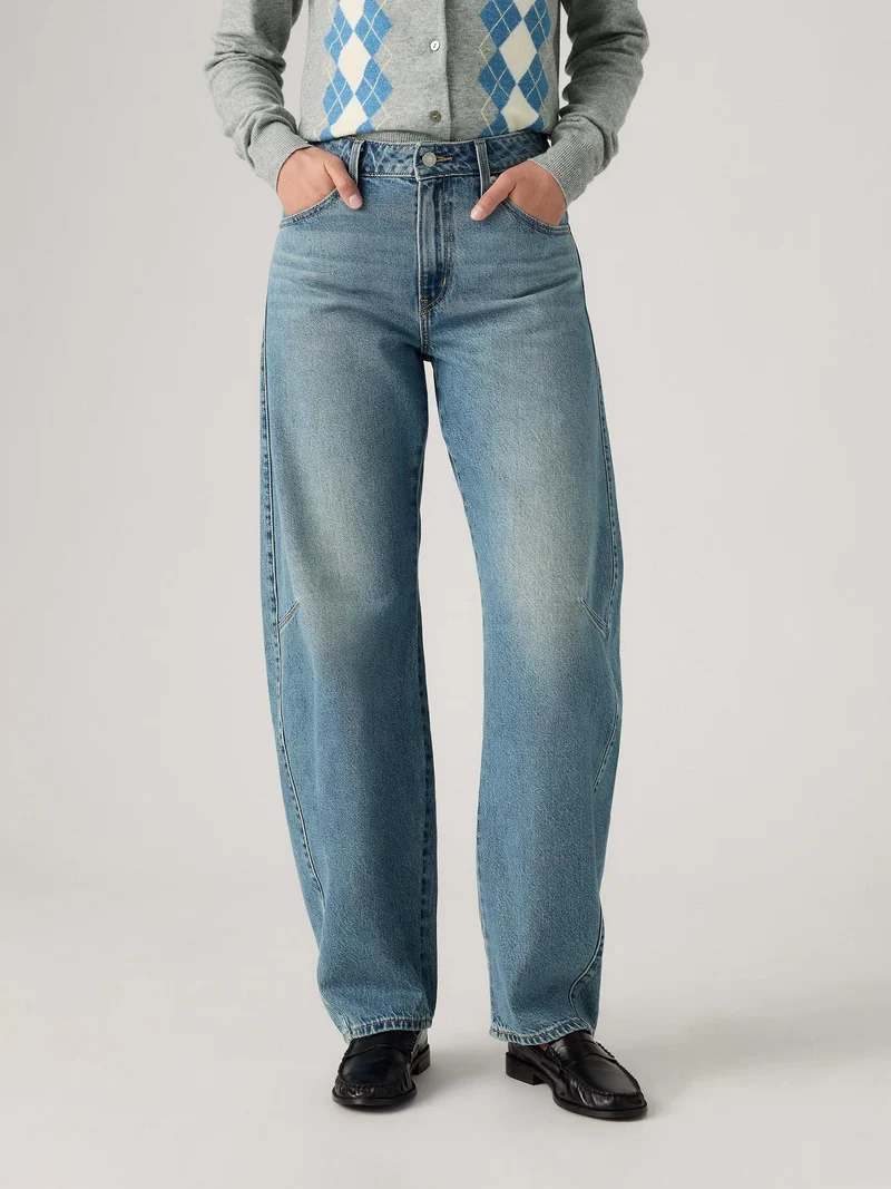 Baggy dad barrel jeans easy days 32