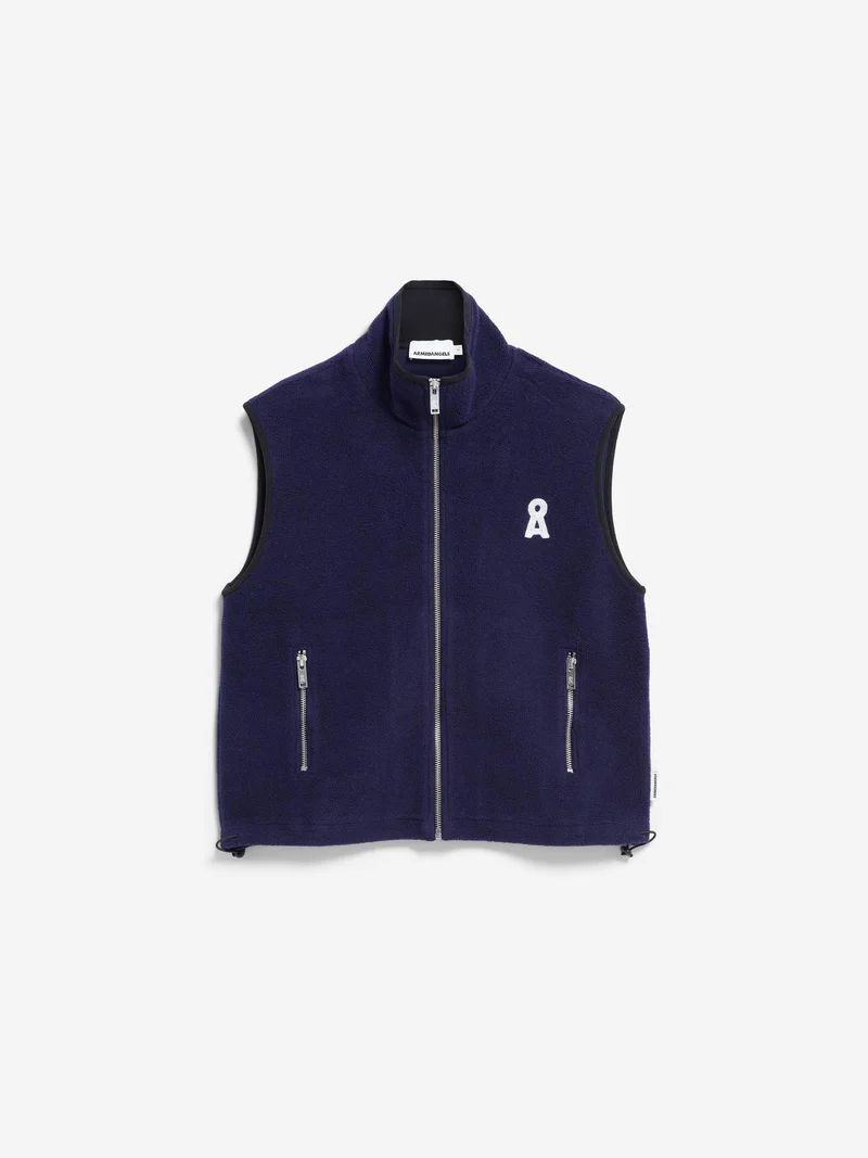 Donkerblauwe bodywarmer iconic a karlenaa