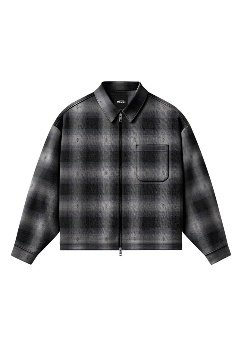 Larkspur Zip Plaid Flannel