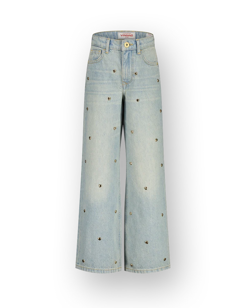 Extra wide leg Jeans Cassie Hearts