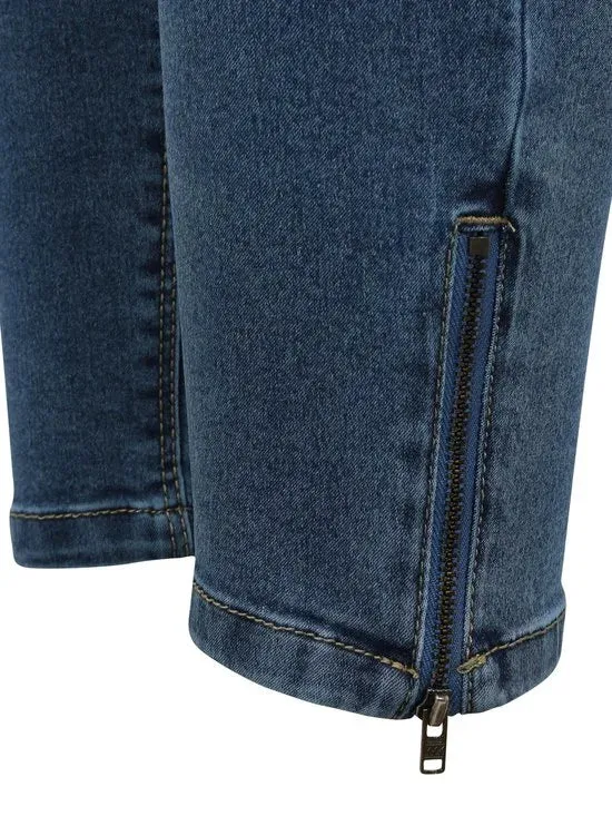 Zizzi | Amy Cropped Super Slim Jeans | Dames | W34