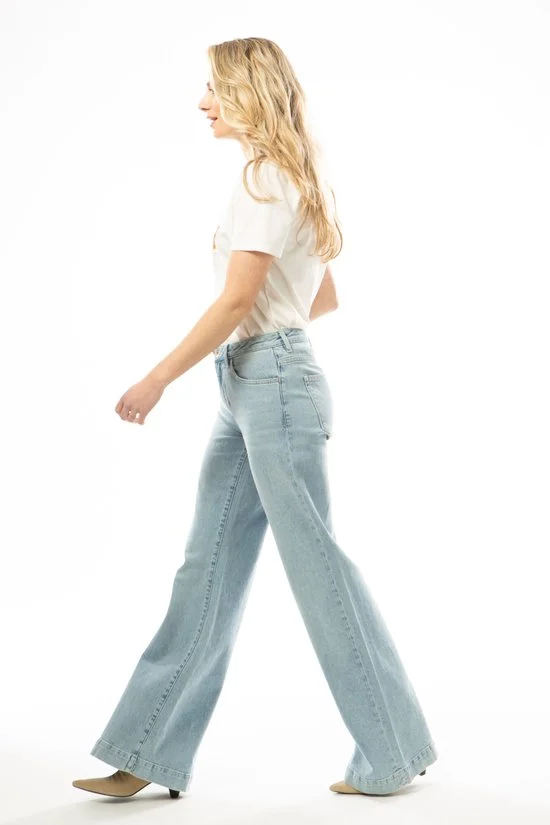 Garcia | Celia Wide jeans | Dames | W30 X L34
