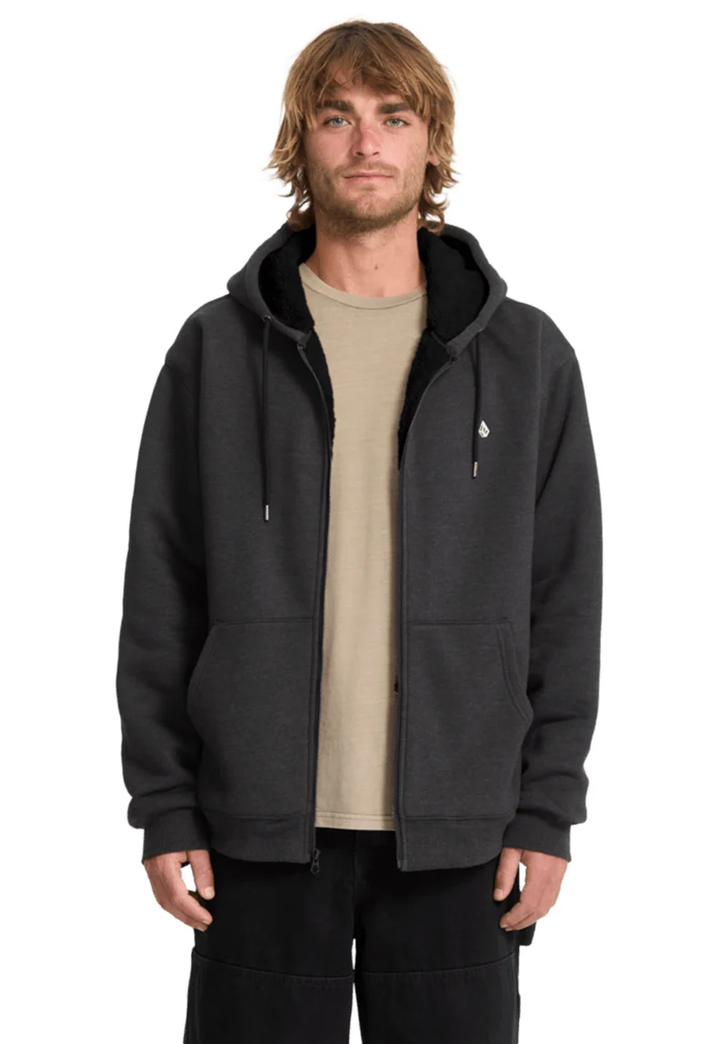 Single Stone Lined Zip