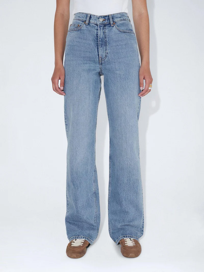 Lichte high waist jeans echo bay blue jay 32