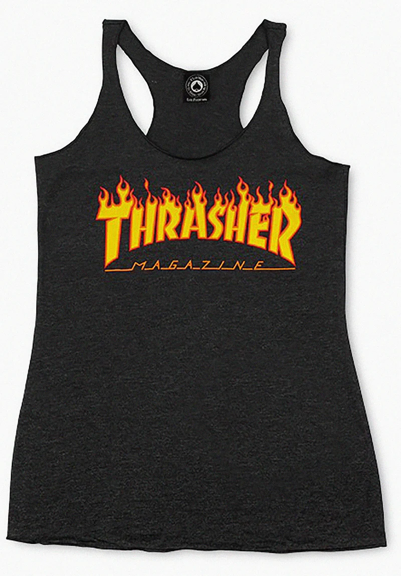 Flame Logo Racerback Girls