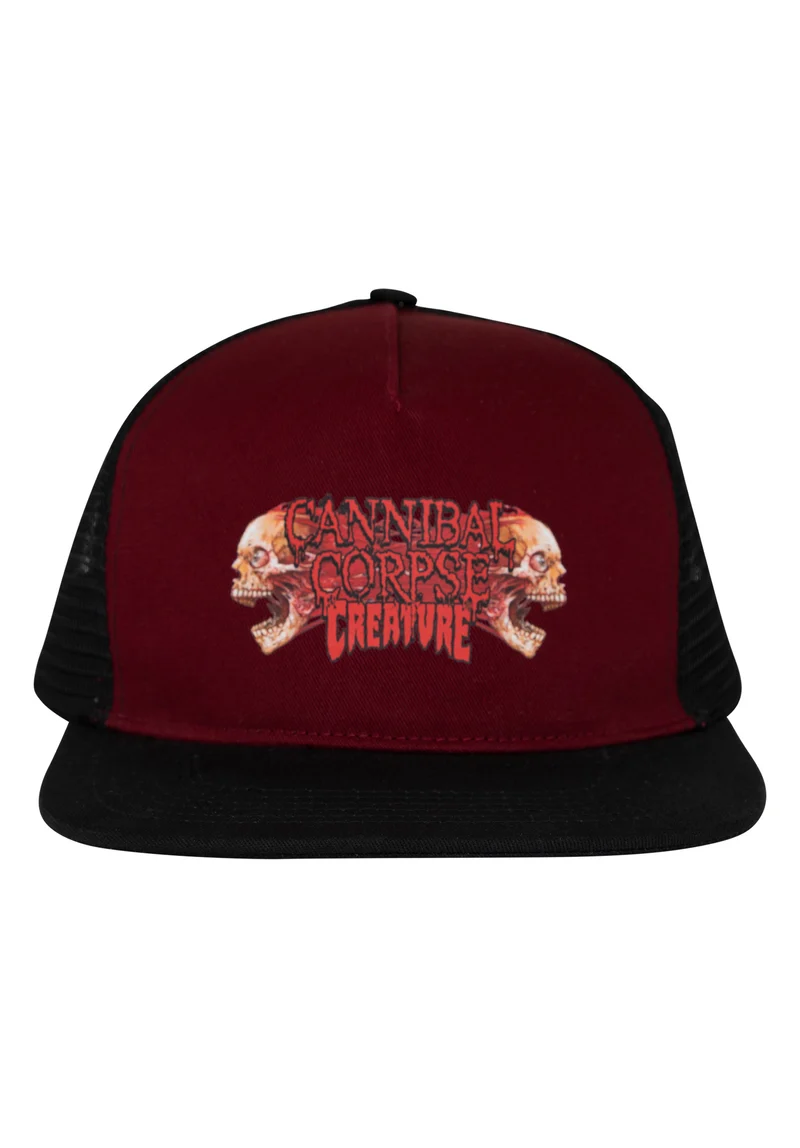 x Cannibal Corpse 5-Panel Structured Mesh Snapback