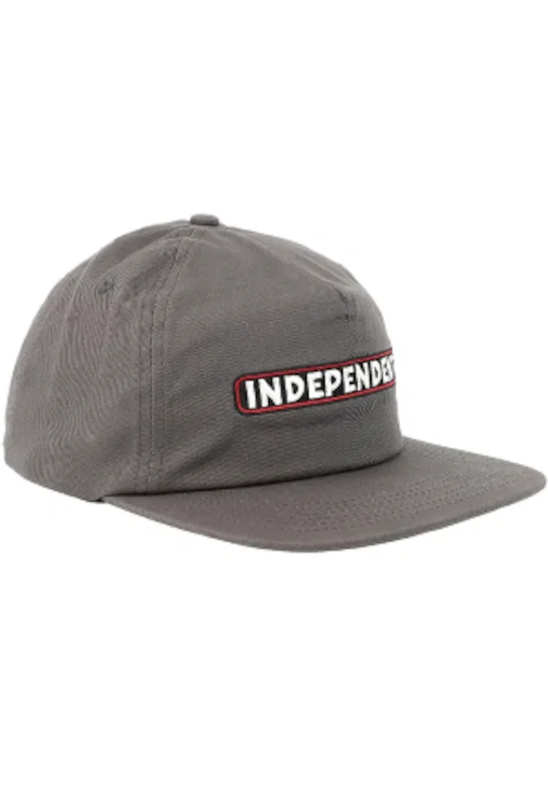 Bar Logo Snapback Unstructured