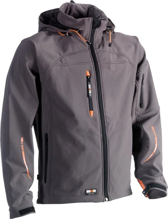Herock Poseidon Softshell Werkjas Marine L - Nieuw Outlet