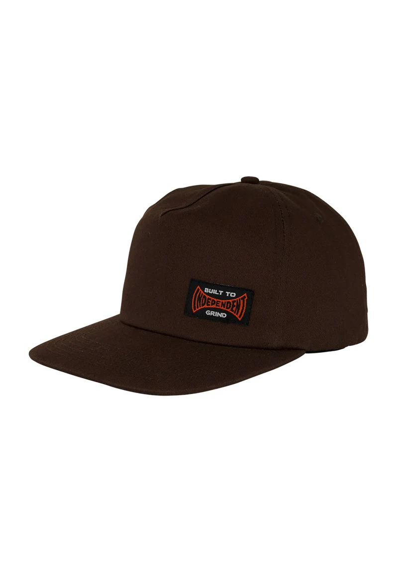 Built To Grind 5-Panel Snapback Unstructured