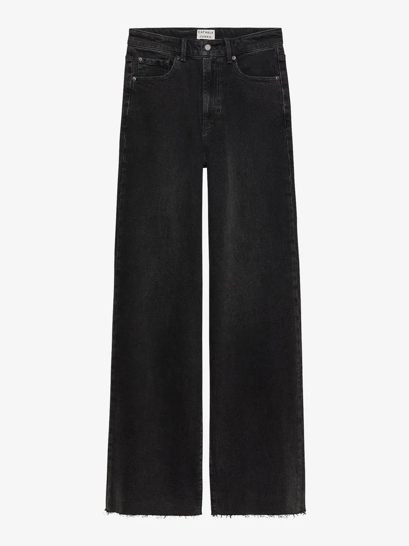 Zwarte loose fit jeans