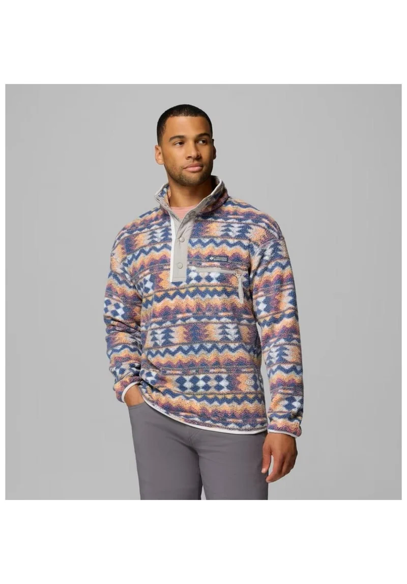 Helvetia II Printed Half Snap Fleece