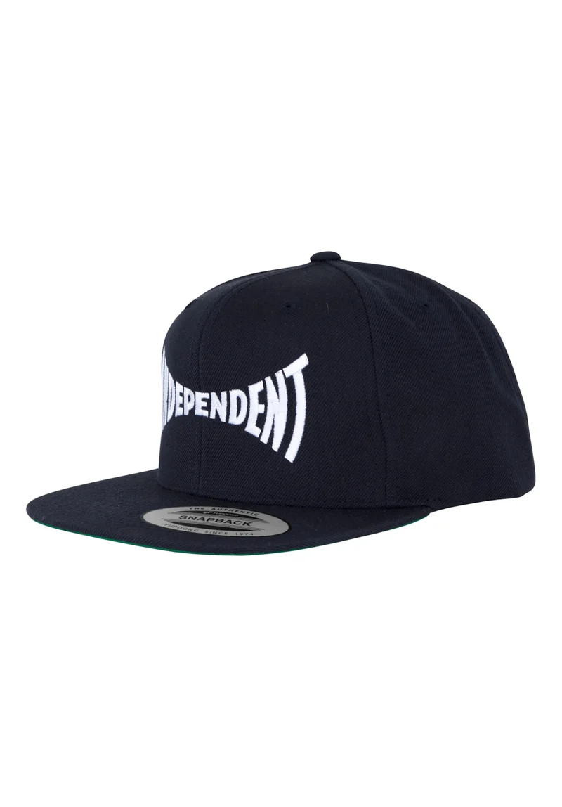 Span Embroidered 6-Panel Structured Snapback