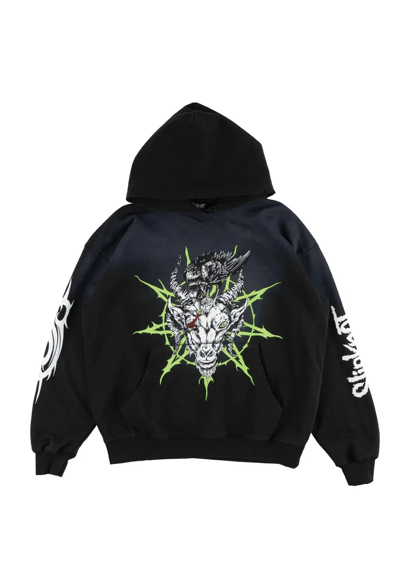 x Slipknot Ravenous Distressed Sun Fade